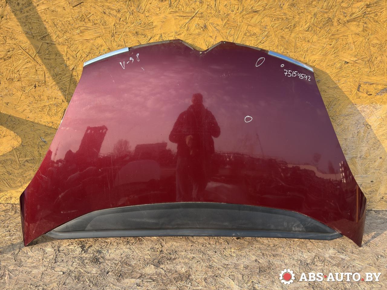 капот Citroen C4 Grand Picasso 1 поколение 2006, 1.8 л., 6FY (EW7A), бензин, МКПП - фото №1