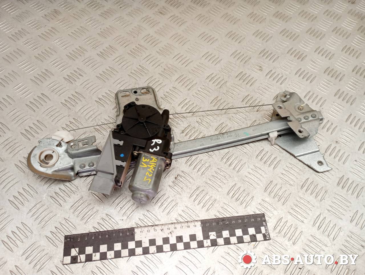 стеклоподъемник электрический задний правый Peugeot 307 1 поколение 2004, 2.0 л., МКПП, хетчбэк 5 дв., 115280, 400584R - фото №1