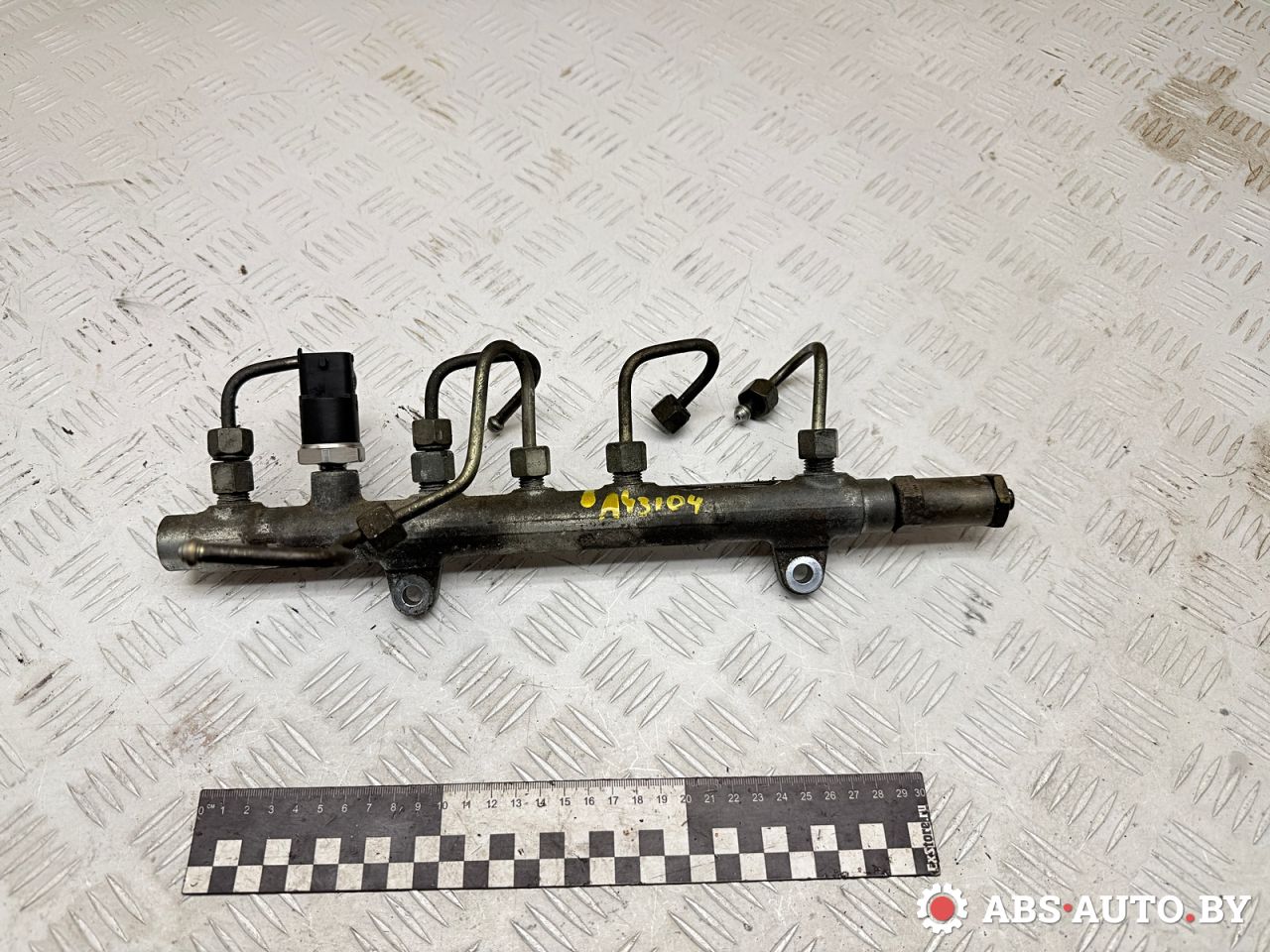 топливная рампа Renault Laguna 2 поколение 2001, 1.9 л., F9Q 750, дизель, МКПП, хетчбэк 5 дв., 0445214024, 7700114017, 0281002405 - фото №1