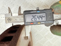 диск тормозной передний Toyota RAV4 3 поколение (XA30) 2008, 2.2 л., D-4D, 2AD-FTV, дизель, МКПП, внедорожник 5 дв., 4351242090 - фото №2
