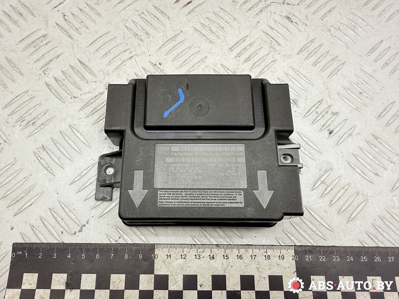 блок контроля давления в шинах Jeep Cherokee 5 поколение 2016, 2.0 л., EBT, дизель, АКПП, внедорожник 5 дв., 56046997AF, P56046997AF, 39754J, 232574128, 23168615 - фото №1