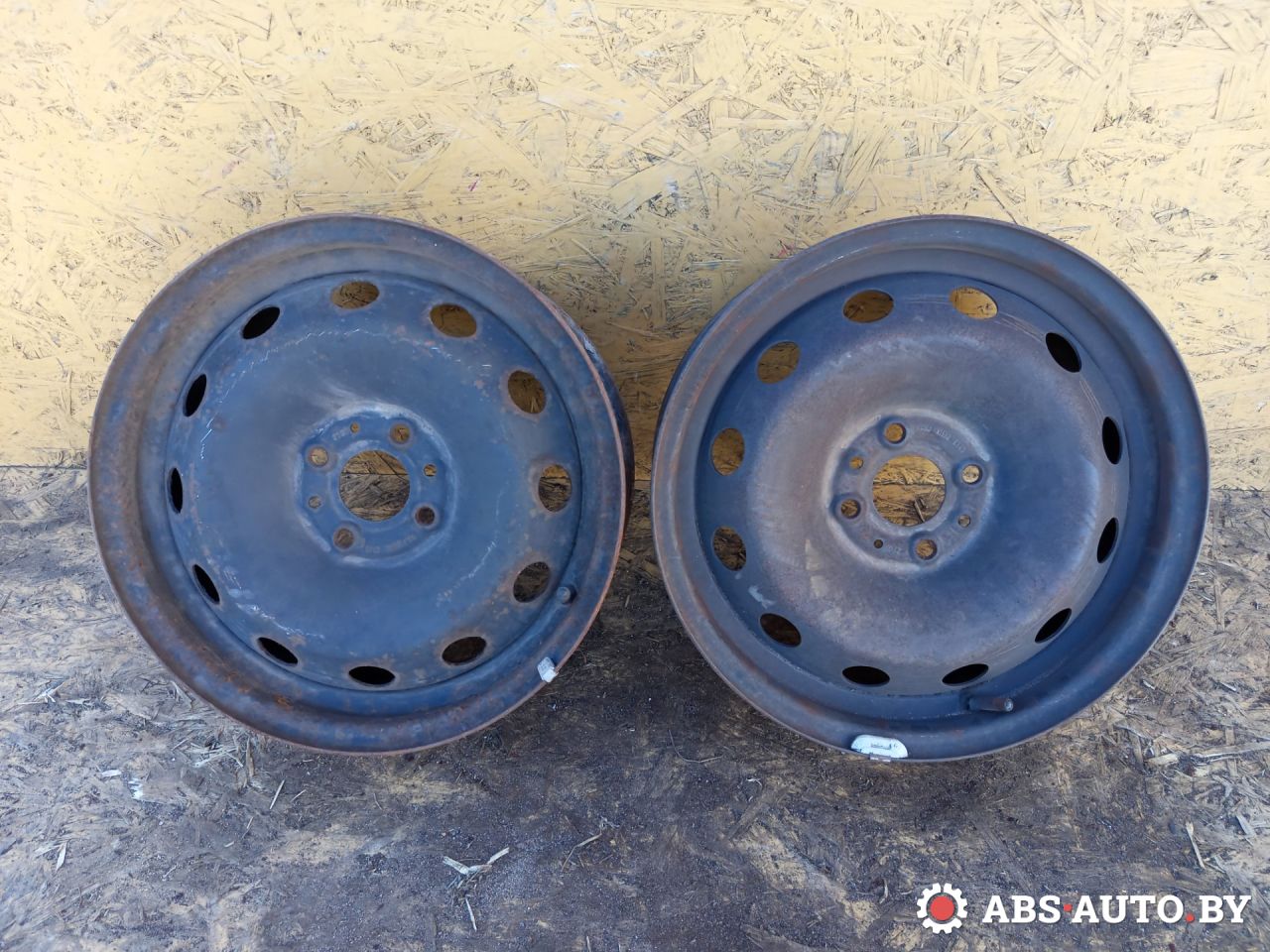 диск штампованный Fiat - фото №1