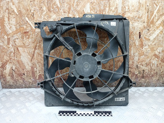 вентилятор радиатора Hyundai Santa Fe 2 поколение [рестайлинг] 2011, 2.2 л., дизель, МКПП, правый руль, 253802B700