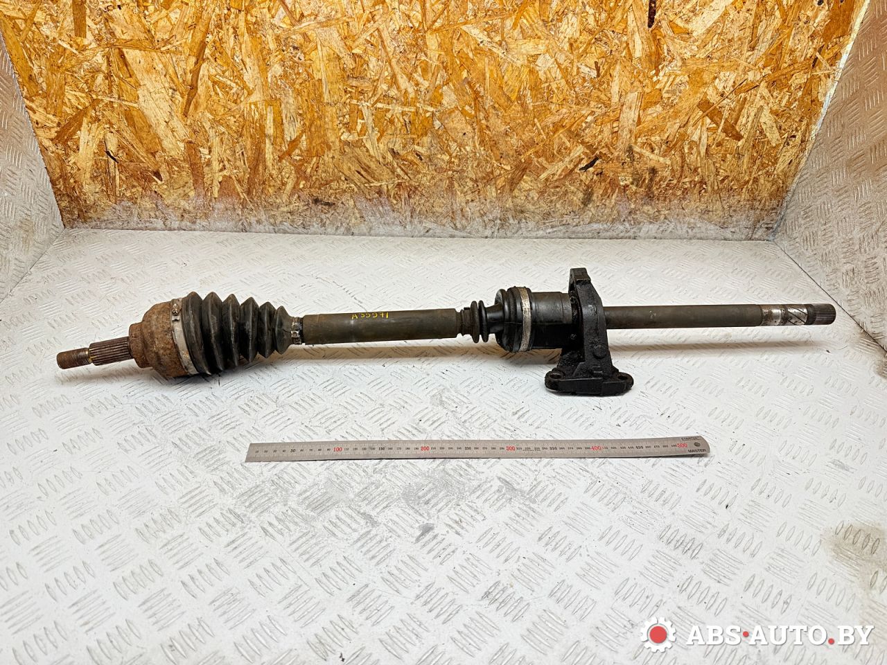 полуось передняя правая (приводной вал, ШРУС) Renault Laguna 2 поколение 2002, 1.9 л., F9Q 750, дизель, МКПП, хетчбэк 5 дв., передний привод, 8200405445, 133511, 8200387541, 8200387466, 8200079912, 8200014118, 7711135321, 1582018SX - фото №1