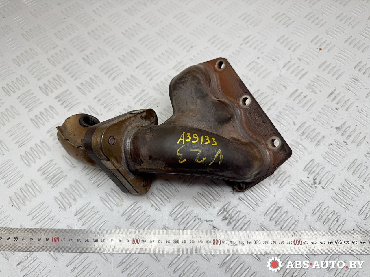 коллектор выпускной Volkswagen Phaeton 1 поколение 2006, 3.2 л., бензин, АКПП, 022253018K - фото №1