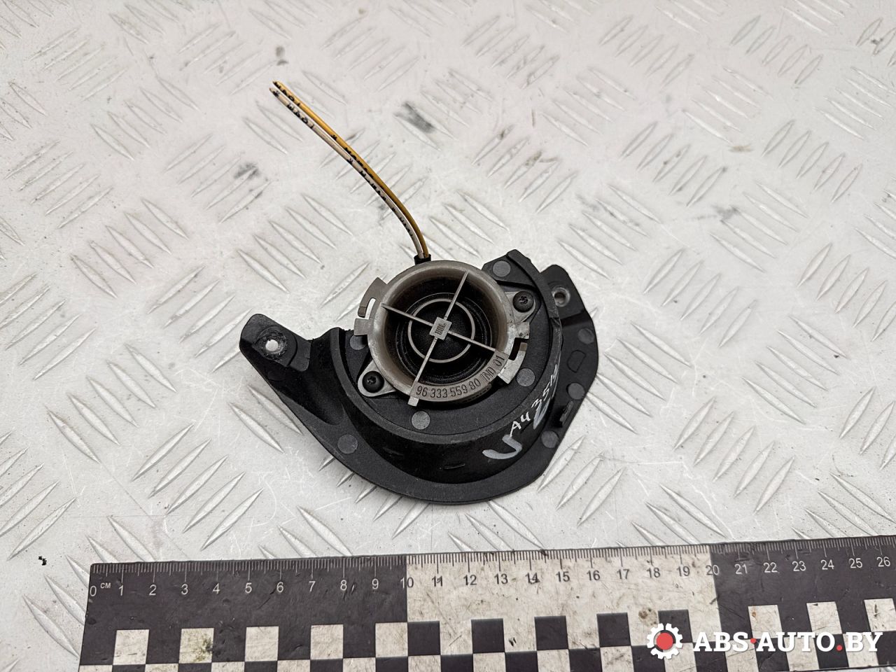 динамик высокочастотный (пищалка) Peugeot 607 1 поколение 2001, 2.2 л., 4HX (DW12TED4/FAP), дизель, МКПП, седан, 9633355980, 9633493780 - фото №1