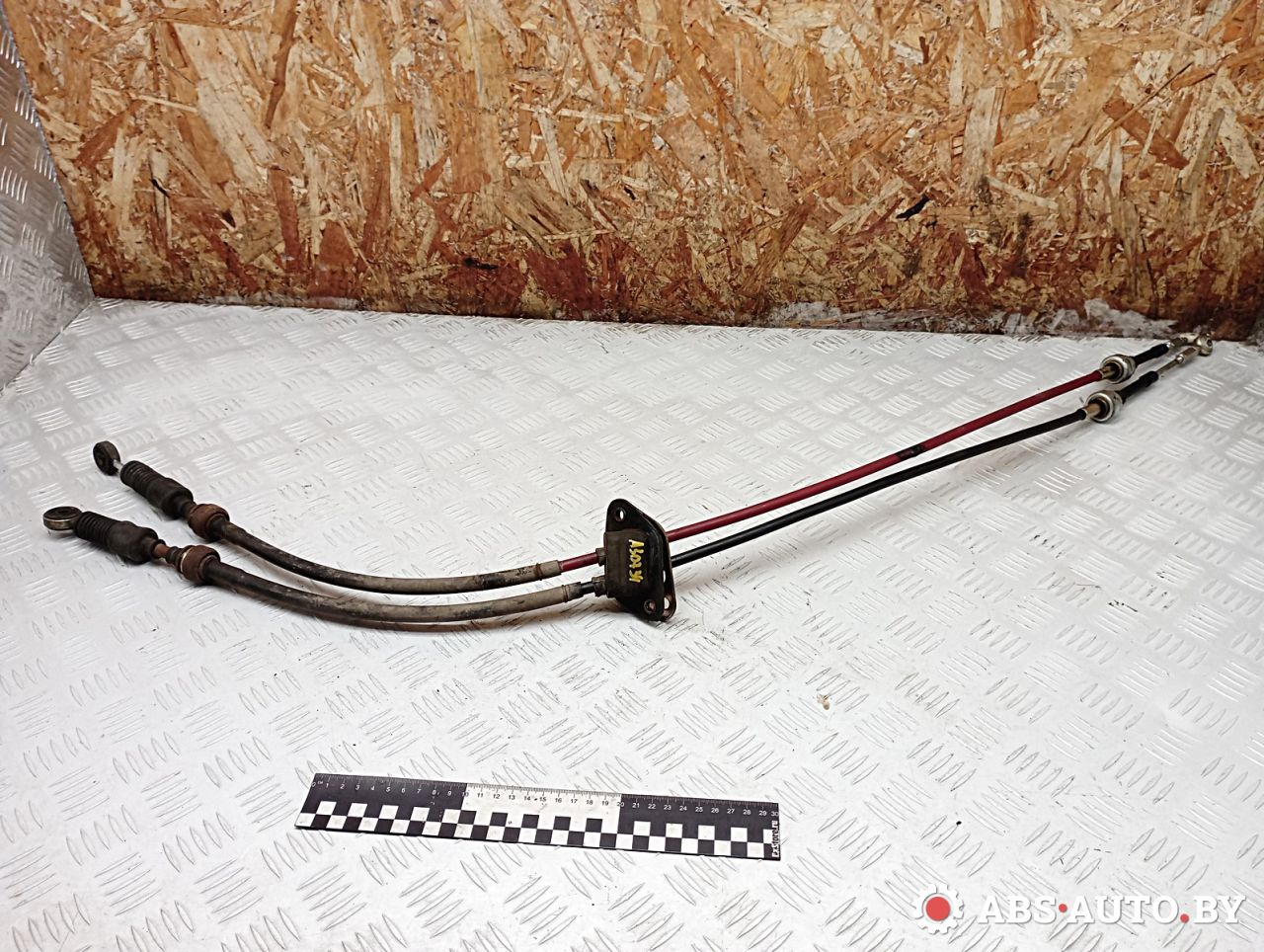 трос кулисы КПП Hyundai Lantra J2 1996, 1.6 л., G4GR, бензин, МКПП, 4379429010 - фото №1