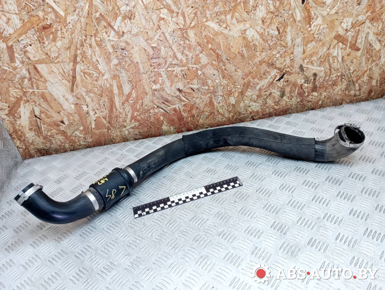 патрубок интеркулера Ford Transit Custom 1 поколение 2017, 2.2 л., дизель, МКПП, R7TZC - фото №1