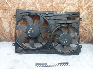 диффузор вентилятора Volkswagen Caddy 3 поколение 2008, 1.9 л., BLS, дизель, АКПП, 1K0121207AT, 1K0121205AB