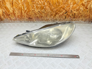 фара левая Peugeot 206 1 поколение [рестайлинг] 2003, 2.0 л., дизель, МКПП, 9628666880, 89001771, 89000521, 6204S9