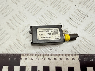 усилитель антенны Citroen C5 1 поколение [рестайлинг] 2007, 2.2 л., дизель, АКПП, 9651636480