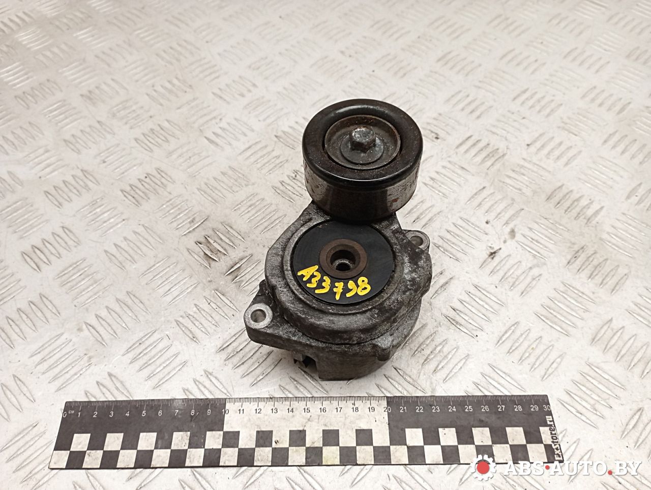 ролик натяжителя Honda Civic 8 поколение 2008, 2.2 л., N22A2, дизель, МКПП, хетчбэк 5 дв., правый руль, 31170RBDE02 - фото №1