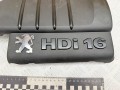 декоративная крышка двигателя Peugeot 207 1 поколение 2006, 1.6 л., 9HZ (DV6TED4), дизель, МКПП, хетчбэк 5 дв., 9659999980, 9659999880 - фото №2
