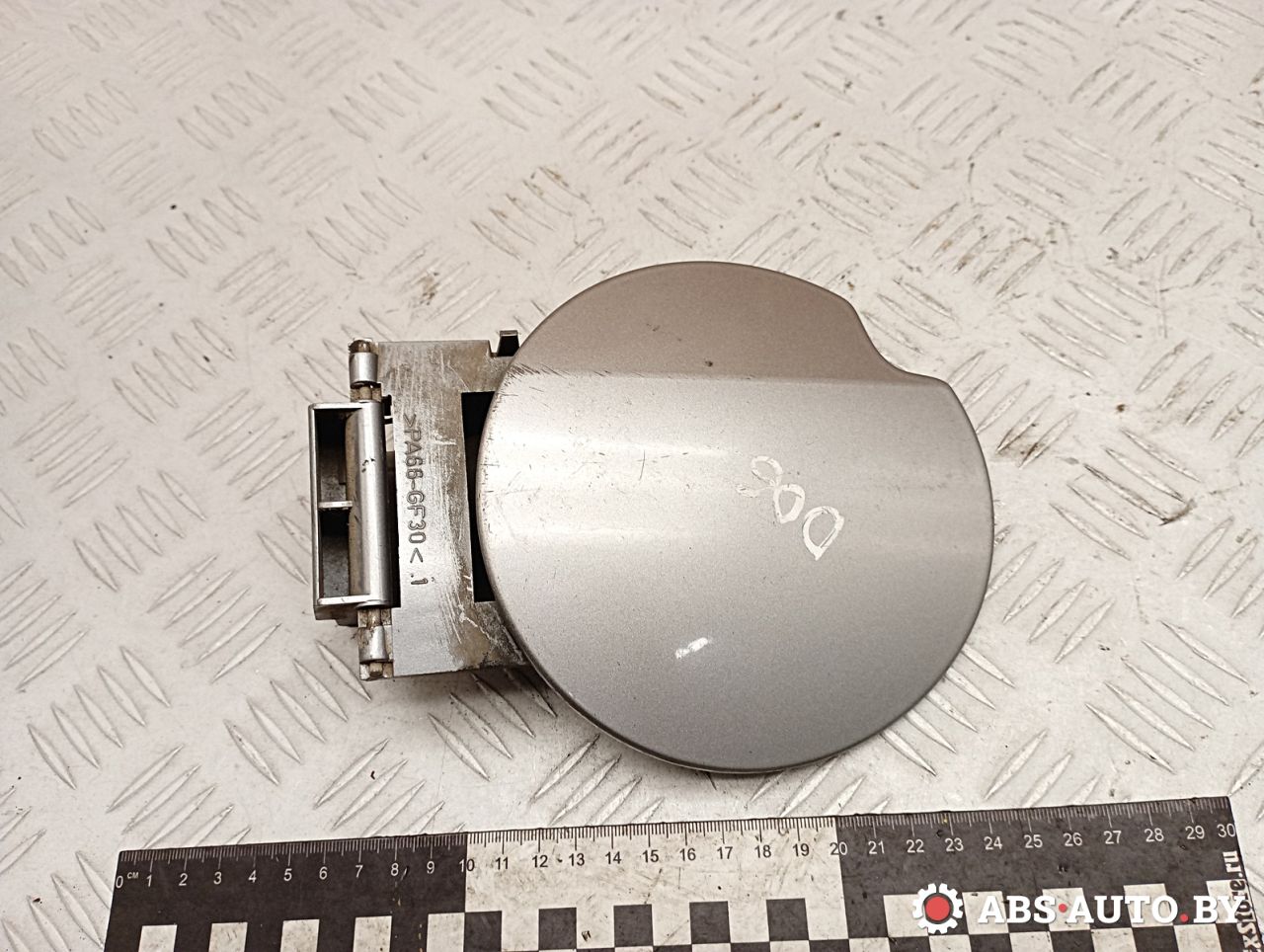 лючок топливного бака Peugeot 307 1 поколение 2003, 1.6 л., бензин, МКПП, хетчбэк 3 дв., 9643554477, 9643554477B - фото №1