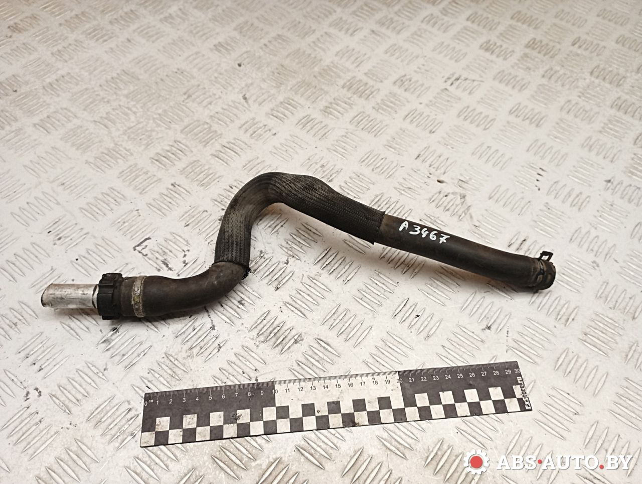 патрубок радиатора Citroen C4 Picasso 1 поколение 2011, 1.6 л., 9HZ (DV6TED4), дизель, правый руль, 6466CJ - фото №1