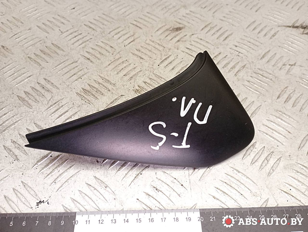 накладка крыла (уголок зеркала) переднего левая Volkswagen Transporter T5 2008, 1.9 л., дизель, 7H0857537 - фото №1