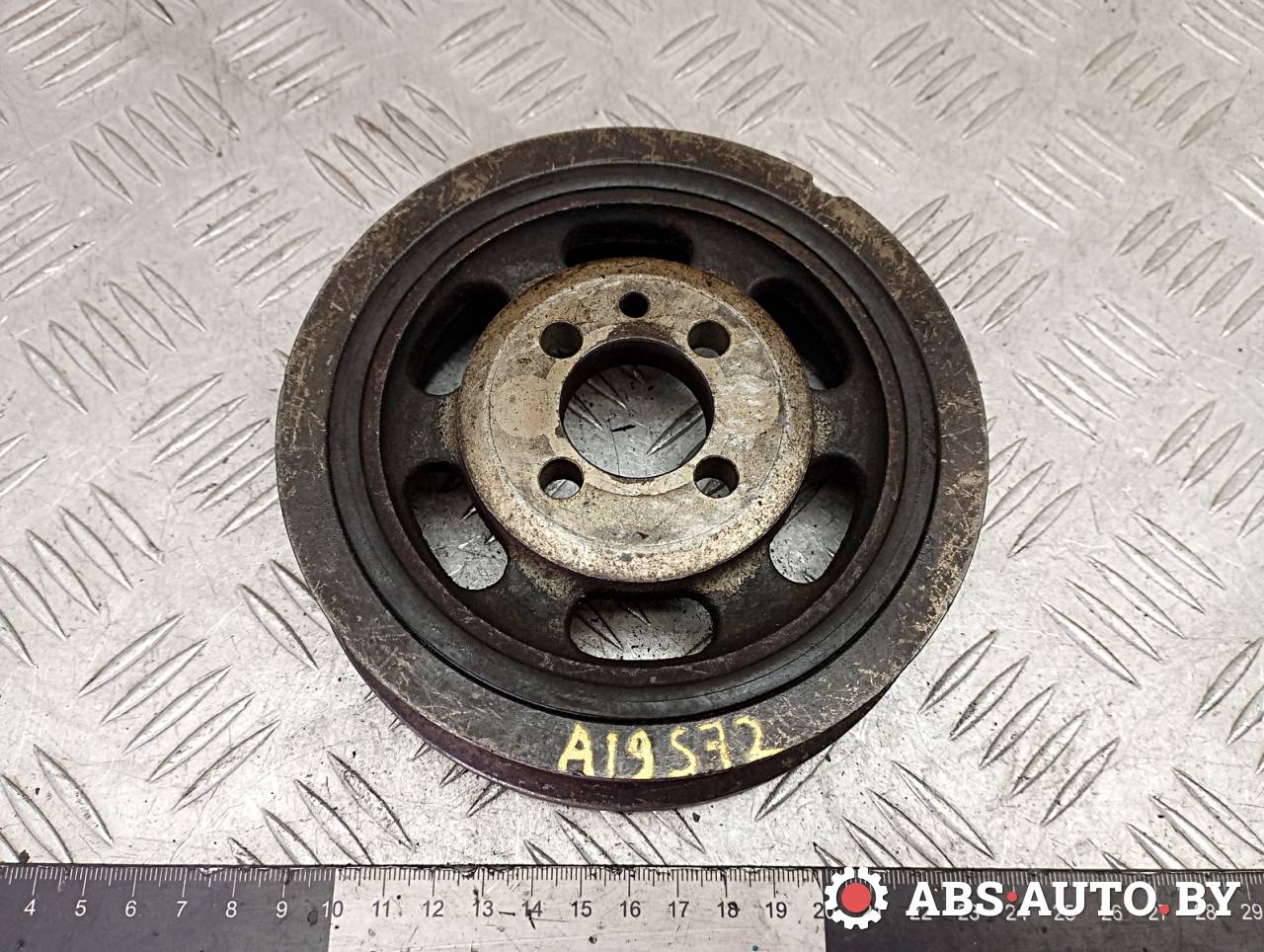 шкив коленвала Alfa Romeo 156 1 поколение 1998, 1.8 л., бензин, 60617856 - фото №1