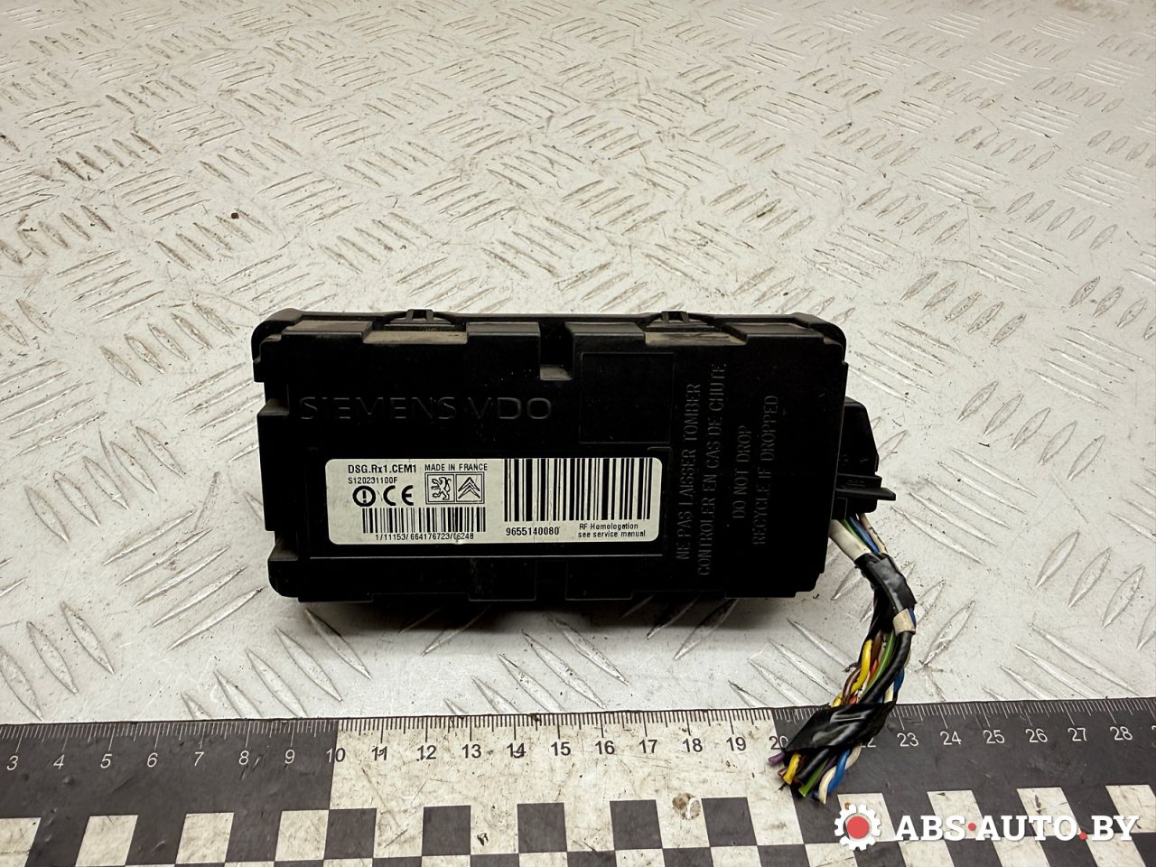 блок контроля давления в шинах Peugeot 407 1 поколение 2007, 2.2 л., дизель, универсал, 9655140080, S120231100F - фото №1