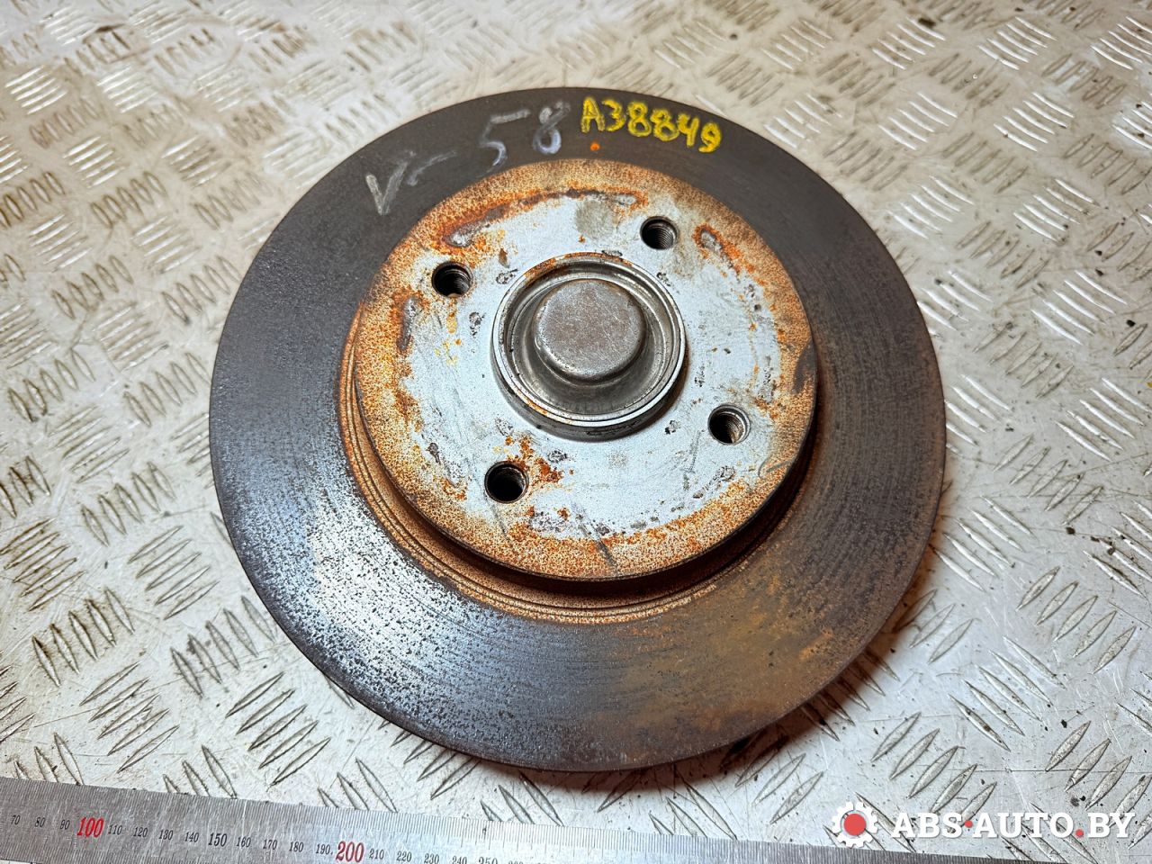 ступица задняя Citroen C4 Grand Picasso 1 поколение 2006, 1.8 л., 6FY (EW7A), бензин, МКПП, 424946, 517637 - фото №1