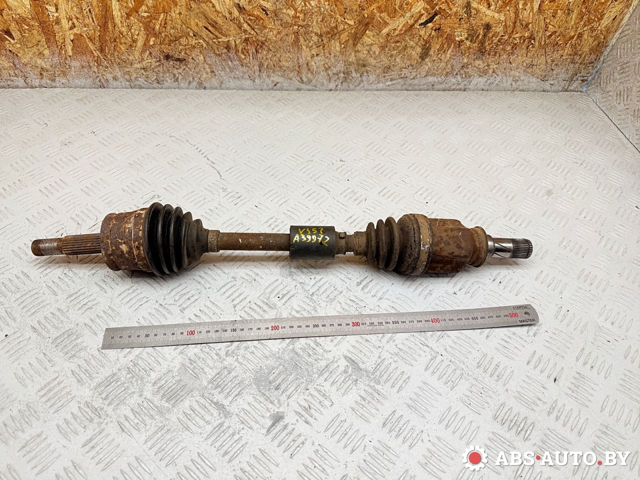 полуось (приводной вал, ШРУС) Smart Forfour 1 поколение 2004, 1.3 л., бензин, МКПП, A4543300401, A4543301101, A4543302501 - фото №1