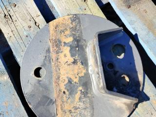 кронштейн пневмоподушки MAN TGX 1 поколение 2017, 12.4 л., D 2676 LF 52, дизель, АКПП, белый, правый руль, 81436405172