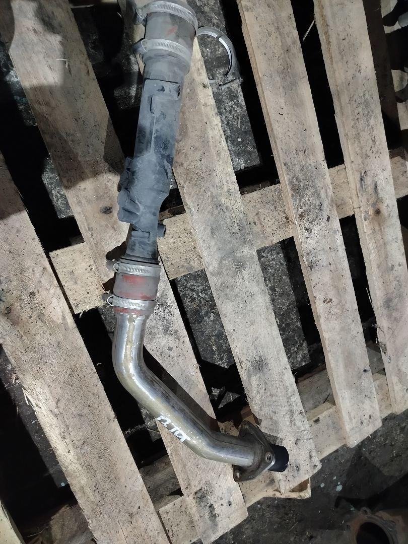 трубка системы рециркуляции EGR Mercedes-Benz Actros 4 поколение (MP4) 2016, om471.926, дизель, робот, белый, правый руль, A4711427204, A4711427404 - фото №1