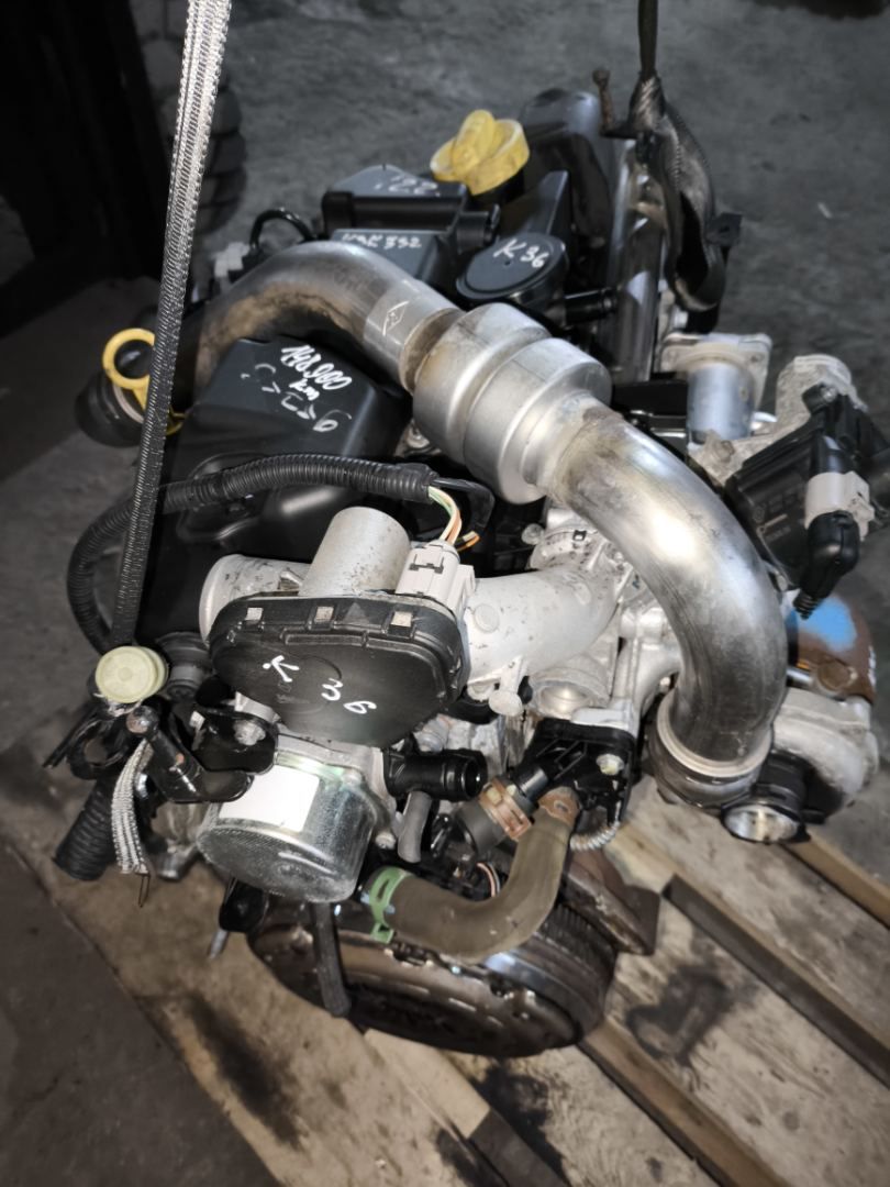 двигатель Renault Megane 2 поколение 2006, 1.5 л., K9K 732, дизель, K9K732, K9K - фото №1