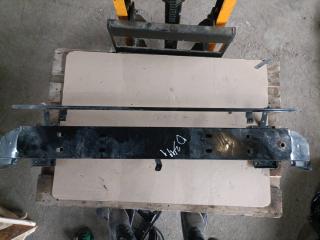 усилитель бампера переднего Citroen Jumper 2 поколение 2014, 2.2 л., 4HG (P22DTE), дизель, МКПП