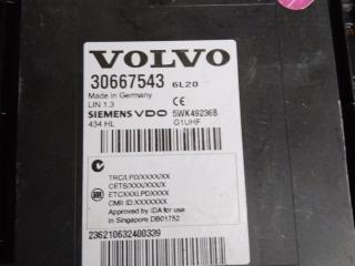 Блок управления бесключевым доступом Volvo S80 2 поколение 2008, 2.4 л., D 5244 T4, дизель, 30667543