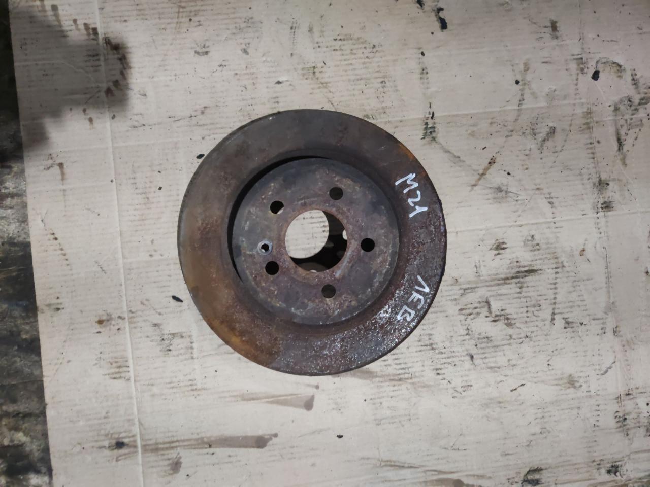 диск тормозной передний Mercedes-Benz M-Класс W163 1999 - фото №1
