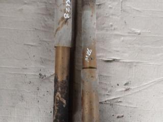 амортизатор задний правый Toyota Land Cruiser Prado 1 поколение J70 1992, 2.4 л., 2L-T, дизель