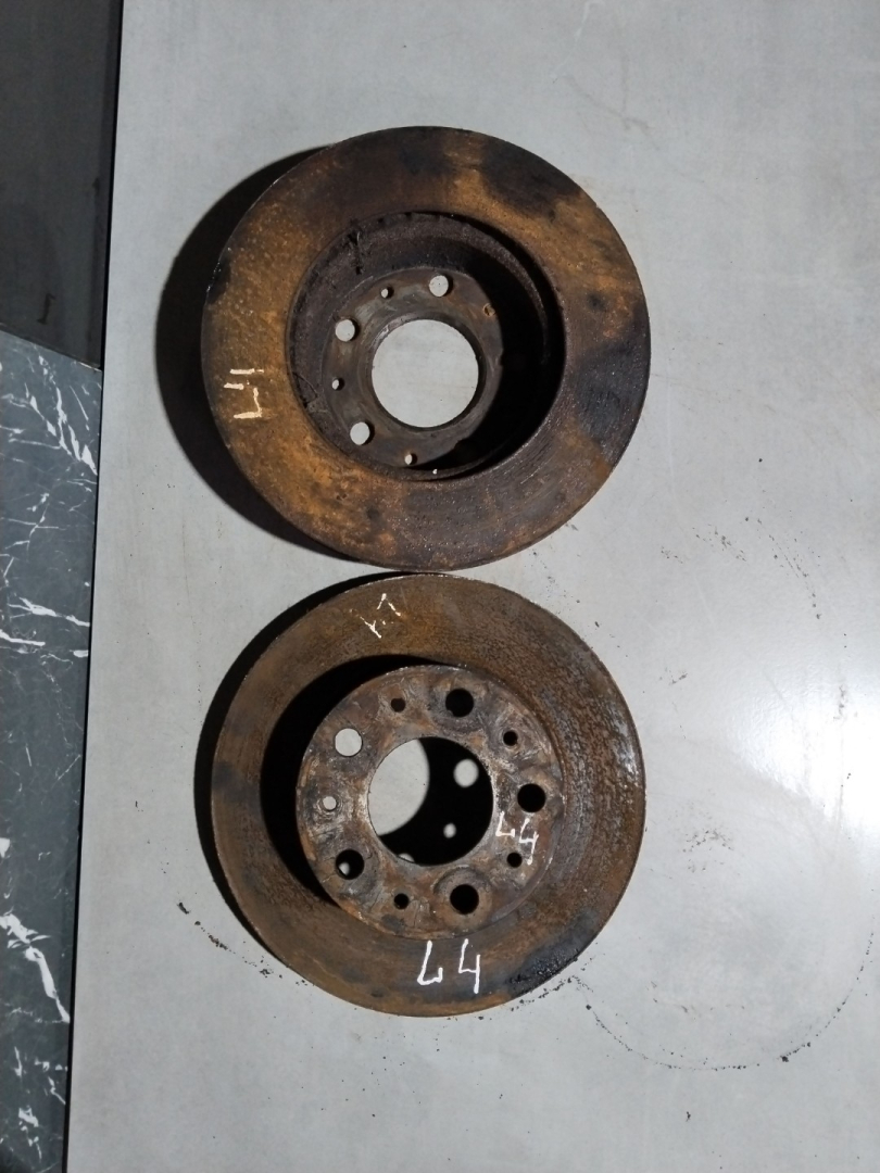 диск тормозной передний Citroen Jumper 2 поколение 2011, 2.2 л., 4HH (P22DTE), дизель - фото №1