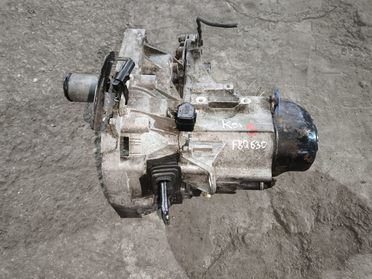 КПП механическая (МКПП) Renault Kangoo 1 поколение 1999, 1.9 л., F8Q 630, дизель, JB1180 - фото №1