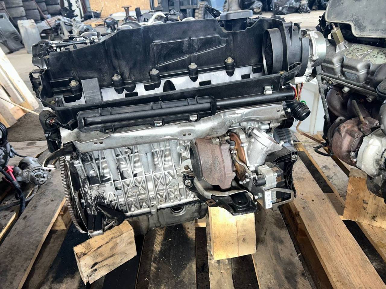 двигатель BMW 5 серия E60/E61 (2002 - 2007), 3.0 л., M57 D30 (306D3), дизель, 306D3, M57 - фото №1