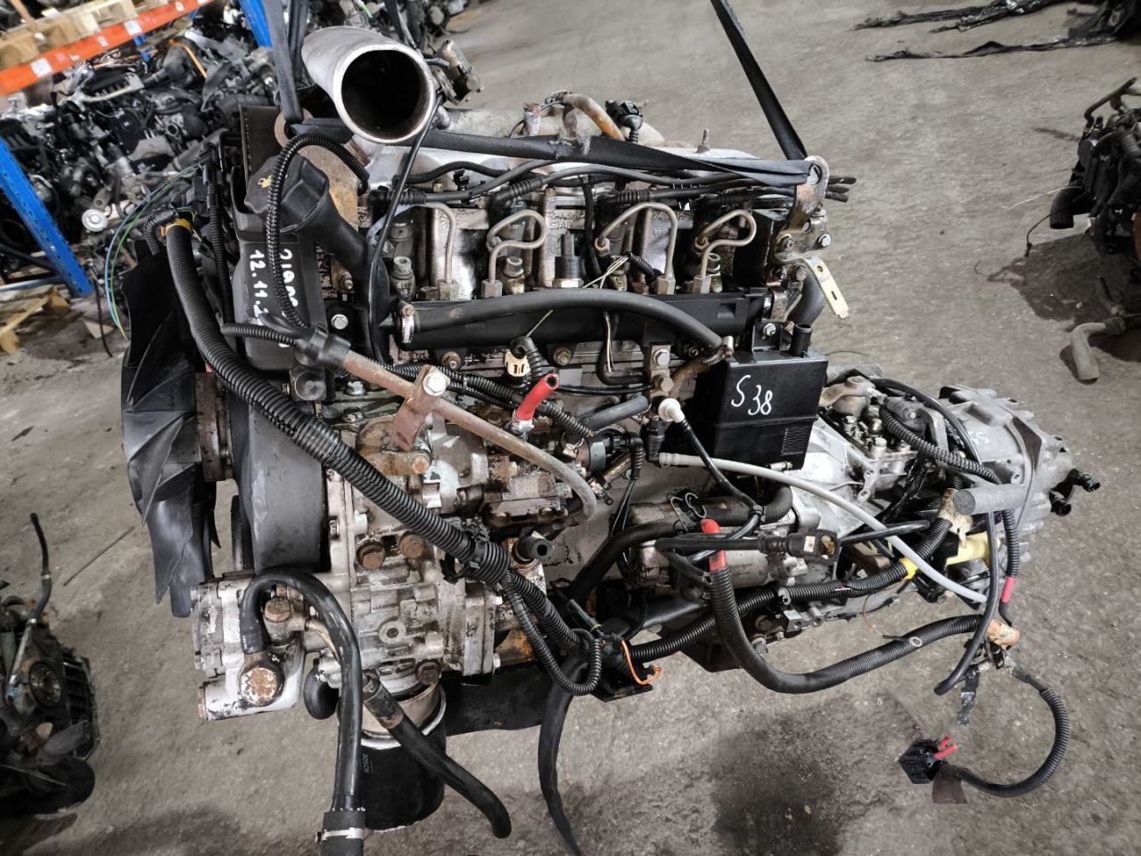 двигатель IVECO Daily 2 поколение 1999, 2.8 л., 8140.43B, дизель, МКПП, 814043, 814043B - фото №1