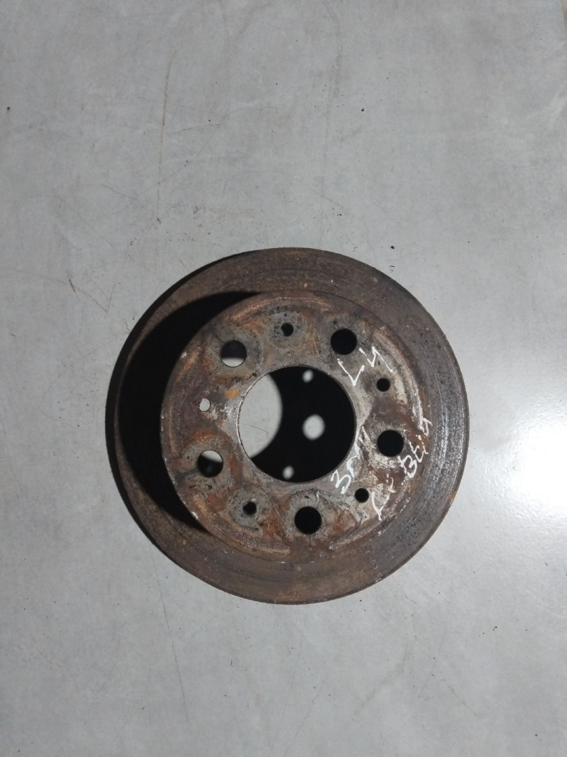 диск тормозной задний Citroen Jumper 2 поколение 2011, 2.2 л., 4HH (P22DTE), дизель - фото №1