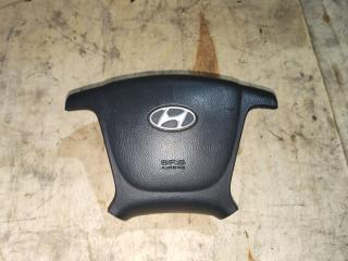 подушка безопасности водителя Hyundai Santa Fe 2 поколение (CM) 2007, 2.2 л., D4EB, дизель, АКПП