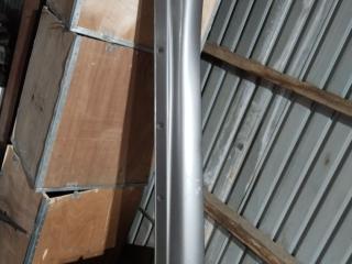 накладка на порог Hyundai Santa Fe 1 поколение (SM) 2001, 2.0 л., D4EA, дизель