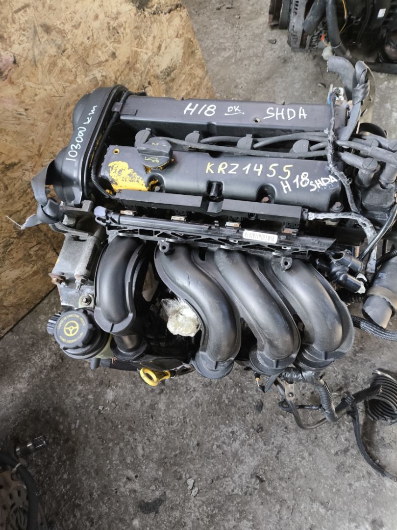 двигатель Ford Focus 2 поколение 2008, 1.6 л., SHDA, бензин, SHDA - фото №1