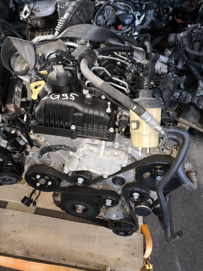 двигатель Hyundai Santa Fe 2 поколение (CM) 2007, 2.2 л., D4EB, дизель, АКПП, D4HB - фото №1