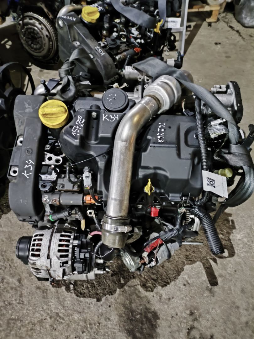 двигатель Renault Scenic 2 поколение 2006, 1.5 л., K9K 732, дизель, K9K732, K9K - фото №1