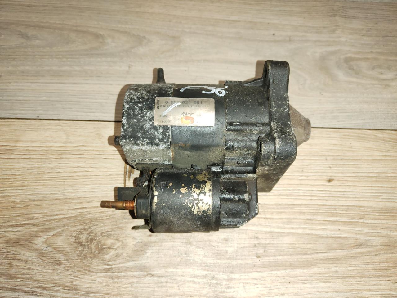 стартер Renault Megane 2 поколение 2005, 1.6 л., K4M 700, бензин, 0986021051 - фото №1