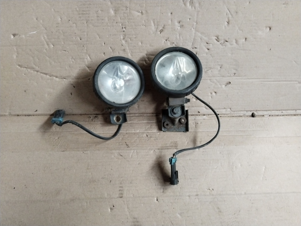 фара противотуманная (комплект) Mercedes-Benz M-Класс W163 1999 - фото №1