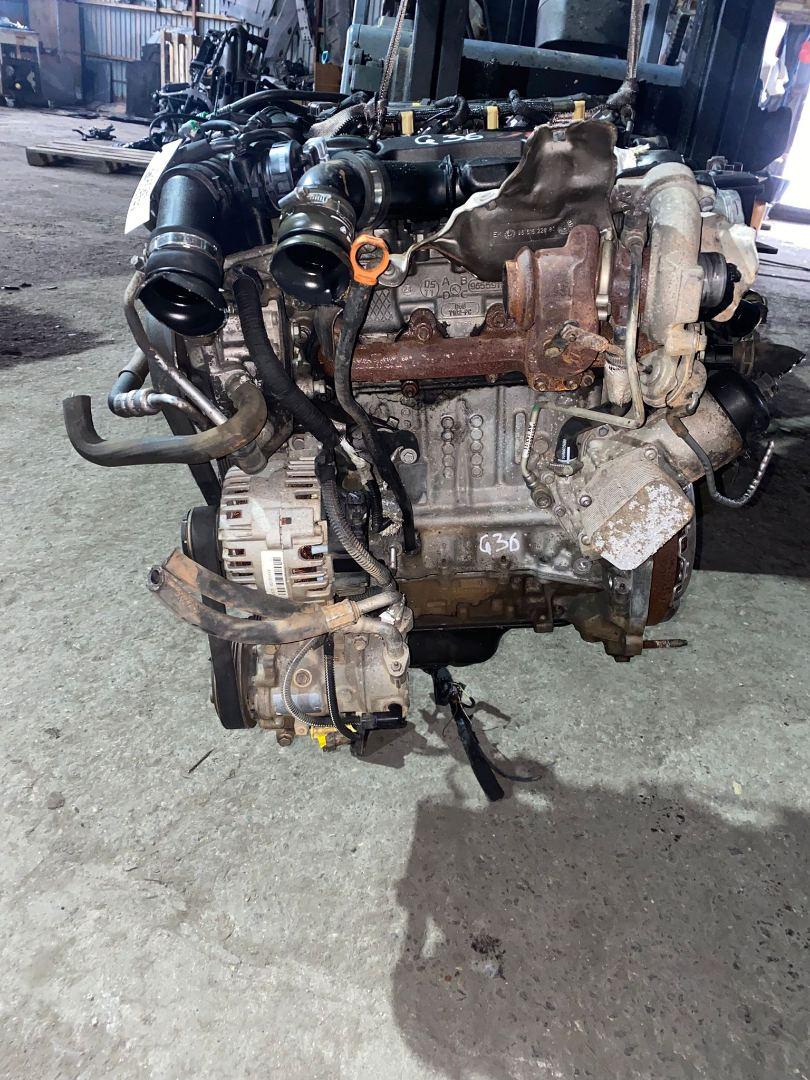 двигатель Citroen Berlingo 2 поколение (B9) 2011, 1.6 л., дизель, 10JBCB, 9H03 - фото №1