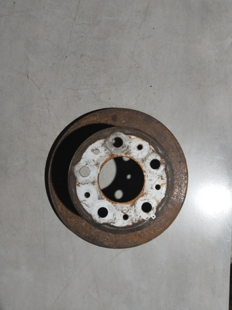 диск тормозной задний Fiat Ducato 3 поколение 2010, 3.0 л., F1CE0441A, газ - фото №1