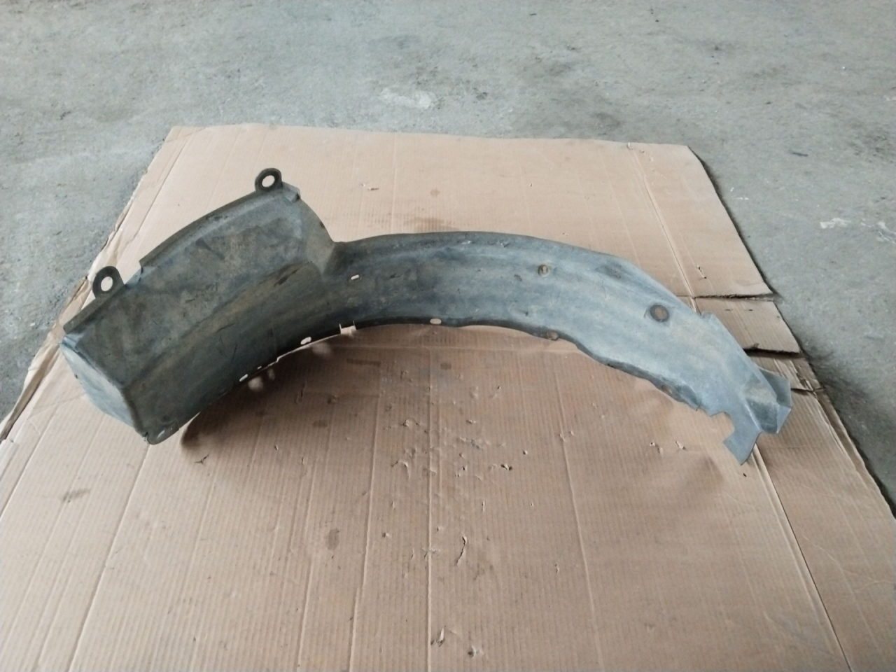 защита арок передняя левая (подкрылок) Renault Master 2 поколение 1999, 2.2 л., G9T 722, дизель - фото №1