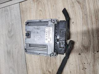 блок управления двигателем Volkswagen Tiguan 1 поколение (2007 - 2011), 2.0 л., CBAB, дизель, МКПП, внедорожник 5 дв., 0281015192, 03L906022GT