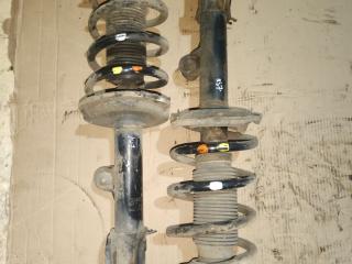 стойка передняя левая Hyundai Santa Fe 2 поколение [рестайлинг] 2011, 2.2 л., D4HB, дизель, АКПП