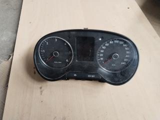 щиток приборов (приборная панель) Volkswagen Polo 5 поколение (2009 - 2015), 1.6 л., CAYB, дизель, МКПП, хетчбэк 5 дв.