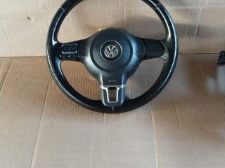 руль Volkswagen Polo 5 поколение (2009 - 2015), 1.6 л., CAYB, дизель, МКПП, хетчбэк 5 дв.